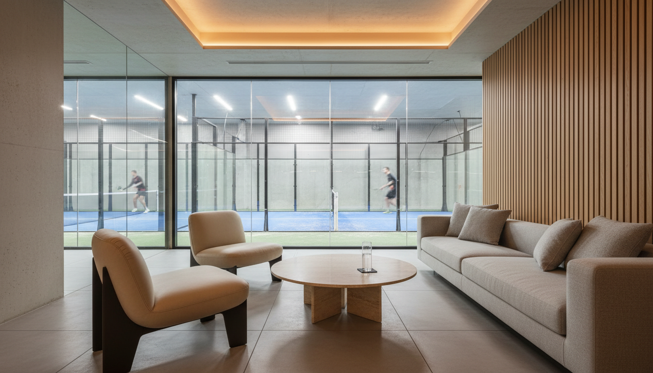 Premium lounge area